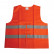Safety vest Oxford orange XL