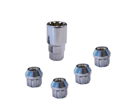 Lock nuts set conical M12x1.25