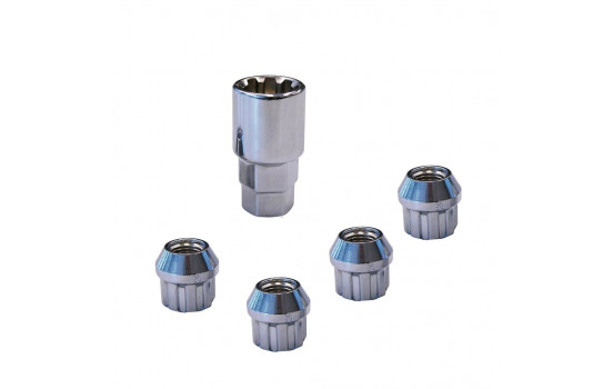 Lock nuts set conical M12x1.25