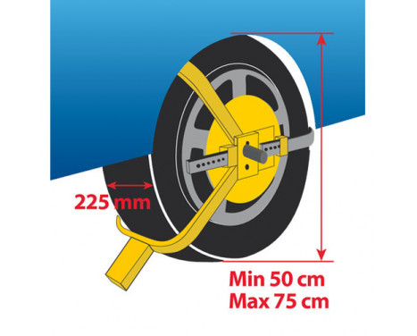 Wheel clamp 13 Inch - 18 Inch, Image 4