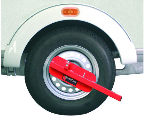 Doublelock Buffalo wheel clamp red, Image 2