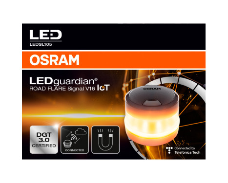 Osram LEDguardian® Road Flare Signal V16 IoT - Safety Light - DGT 3.0 Approved, Image 3