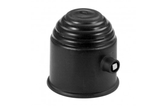 Towbar cap black with lock