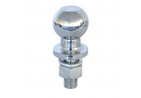 Towbar ball screwable