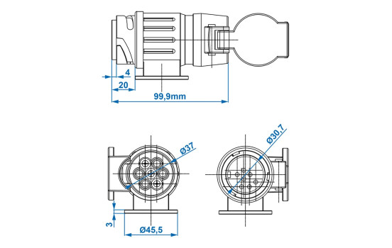 13- to 7-pin adapter, Image 7