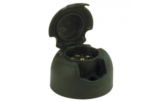 7-pole plastic socket