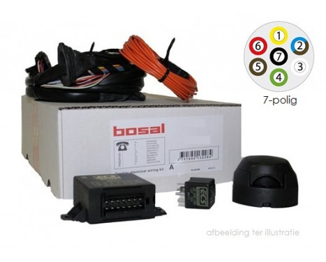 Cable set Bosal Opel 7P