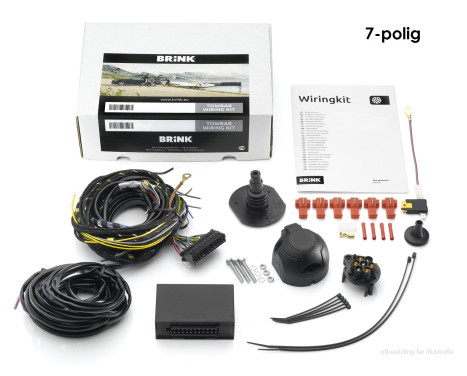 Electric Kit, towbar 724533 Brink