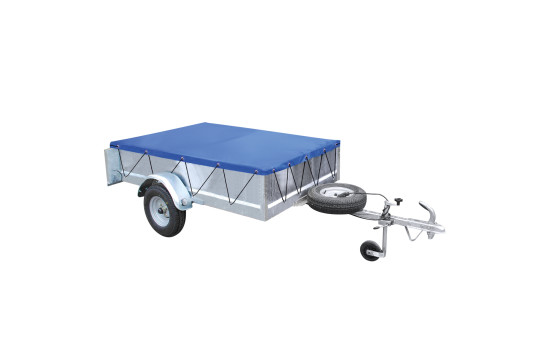 Trailer tarpaulin with elastic cord 2075x1140x50mm