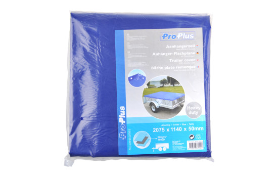 Trailer tarpaulin with elastic cord 2075x1140x50mm, Image 3