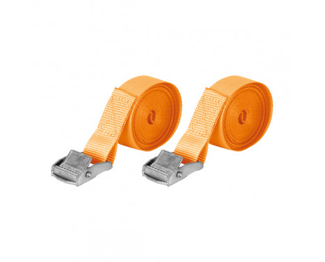 Carpoint Tensioning Straps Orange 2x4,5M