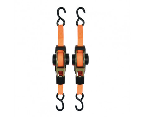 Carpoint Tensioning Straps Orange Automatic 2x3M, Image 2