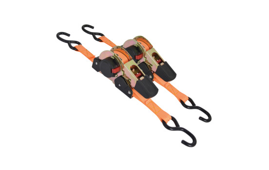 Carpoint Tensioning Straps Orange Automatic 2x3M