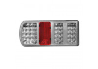 Rear light 43 LED left 225x105mm