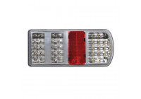 Rear light 43 LED right 225x105mm