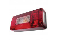 Rear light 6 functions left 12V 215x100mm