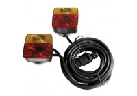 Rear light set magnet