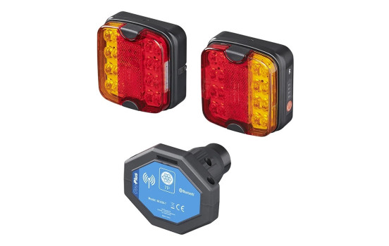 Trailer lighting set LED with magnets wireless (Bluetooth) 7-pin