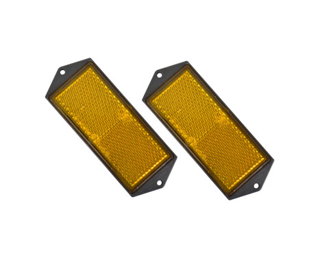 Carpoint Reflector Orange 104 x 40mm 2 pieces, Image 2