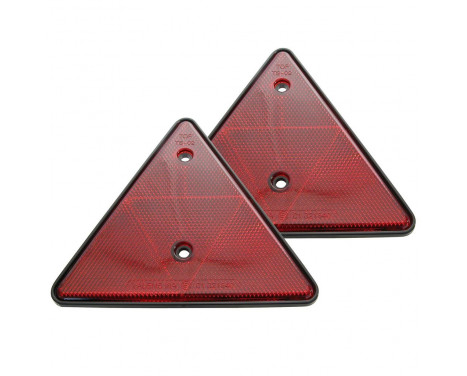 Carpoint Triangle reflector Red 2 pieces