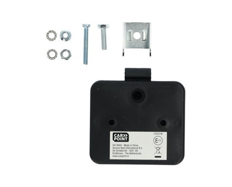 Carpoint Rear Fog Light 12V Bracket Mounting 85x75mm, Image 3