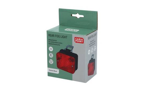 Carpoint Rear Fog Light 12V Bracket Mounting 85x75mm, Image 4