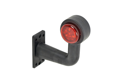 Position light right with LED red / white 136mm