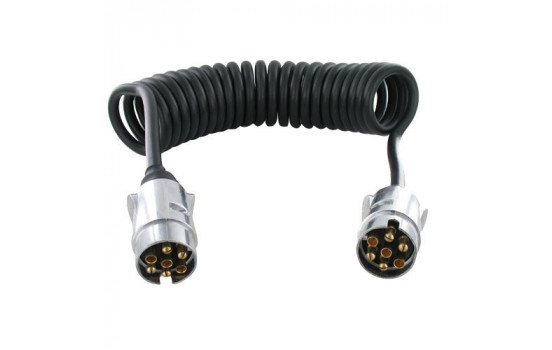 Spiral cable 12 Volt 2 x 7 pole