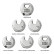 70mm disc lock with combination, Thumbnail 3
