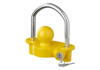 Coupling lock with cylinder lock