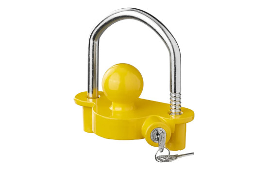 Coupling lock with cylinder lock