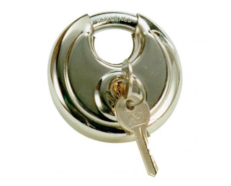 Disc lock stainless steel for drawbar lock 70mm