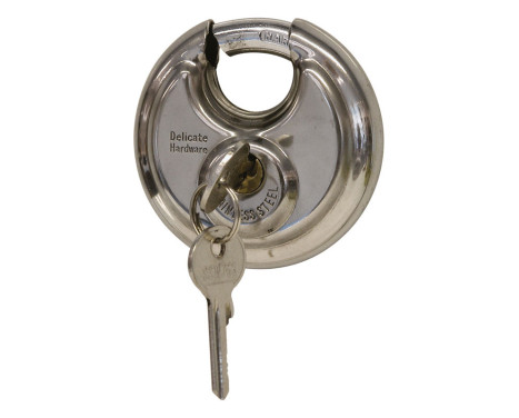 Disc lock stainless steel for drawbar lock 70mm, Image 2
