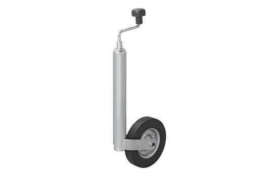 Jockey wheel 48mm rim metal with rubber tire 200x50mm, Image 3