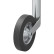 Jockey wheel 48mm rim metal with rubber tire 200x50mm, Thumbnail 6