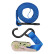 Blue lashing strap with ratchet + 2 hooks 5 meters, Thumbnail 4