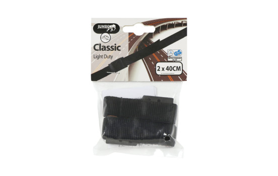 Jumbo Tension Strap with Buckle 40cm 2pcs, Image 2