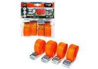 Jumbo Tie-down Strap Set 4 pieces 250cm