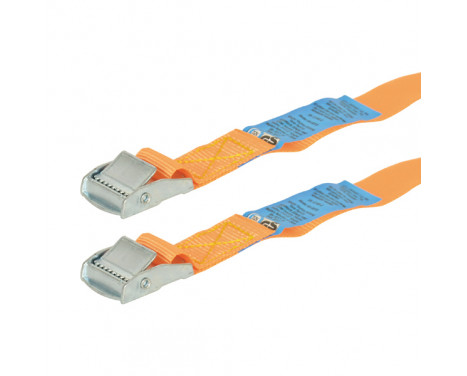 Carpoint Tensioning Straps Orange 2x4,5M, Image 2