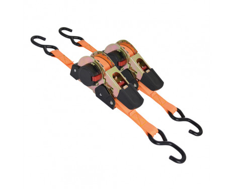 Carpoint Tensioning Straps Orange Automatic 2x3M