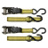 Carpoint Tensioning Straps Yellow Luxury 2x5M, Thumbnail 2