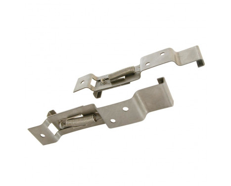 Carpoint License plate clamps Set 2-piece
