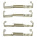 TCP License Plate Clamps Set 4-Piece
