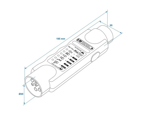 Plug tester 7-pin 12V, Image 5