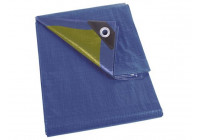 DECK SHEET - BLUE / KAKI - STRONG - 4 x 6 m