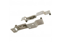 Carpoint License plate clamps Set 2-piece