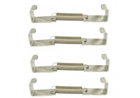 TCP License Plate Clamps Set 4-Piece