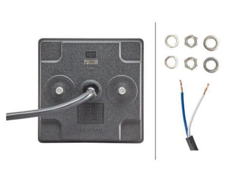 Rear fog light LED 12V 80x80mm, Image 3