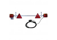 Lighting bar extendable