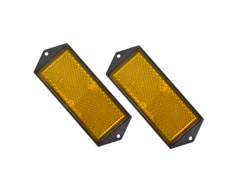 Carpoint Reflector Orange 104 x 40mm 2 pieces